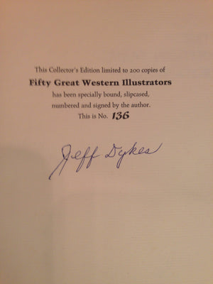 Fifty Great Western Illustrators: A Bibliographic Checklist [ILLUSTRATED],Used