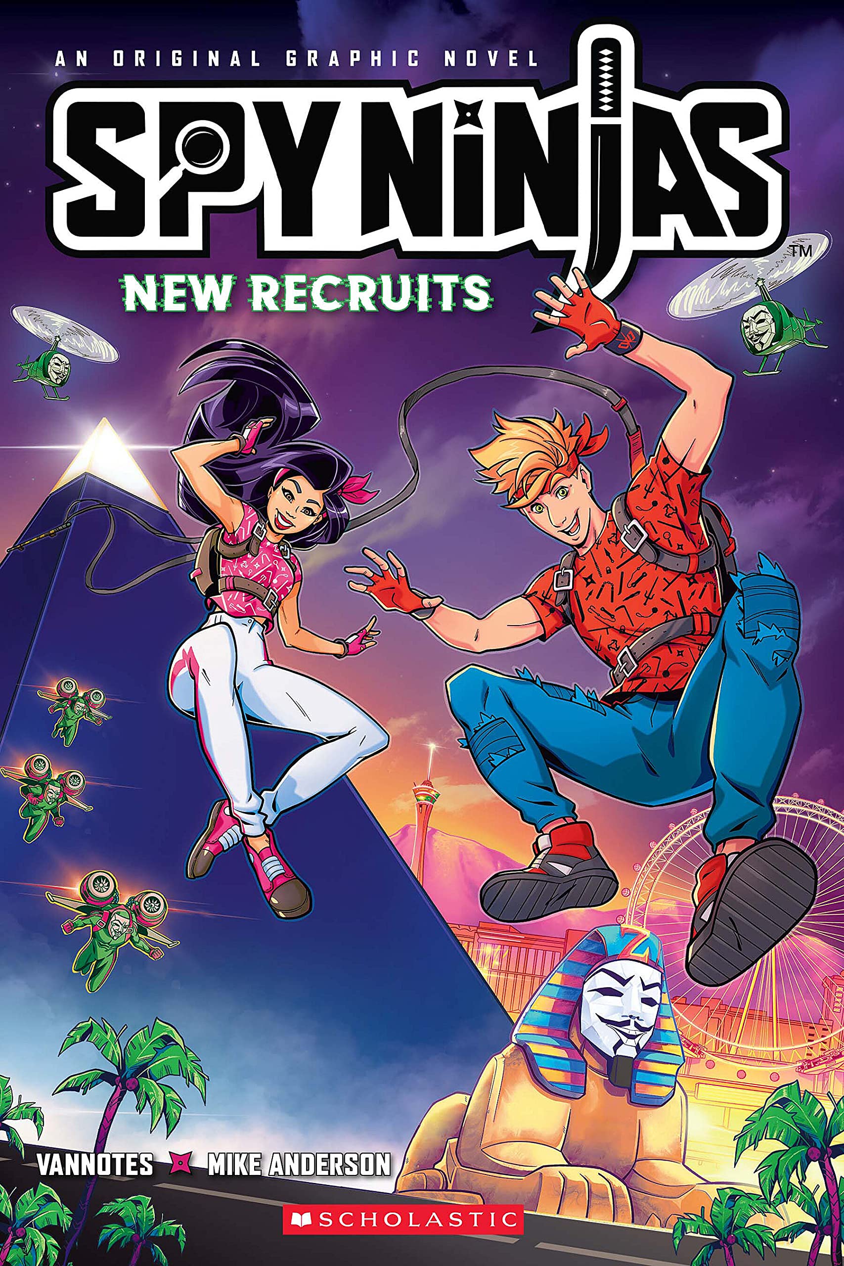 Spy Ninjas Official Graphic Novel: New Recruits,Used