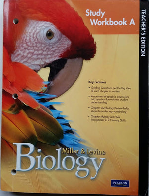 Biology: Study Workbook A, Teacher's Edition, 9780133687194, 0133687198, 2010,Used