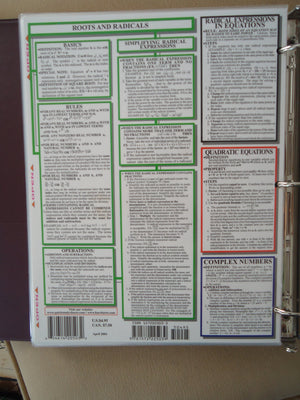 Geometry Part 1 (Quickstudy Reference Guides  Academic),Used