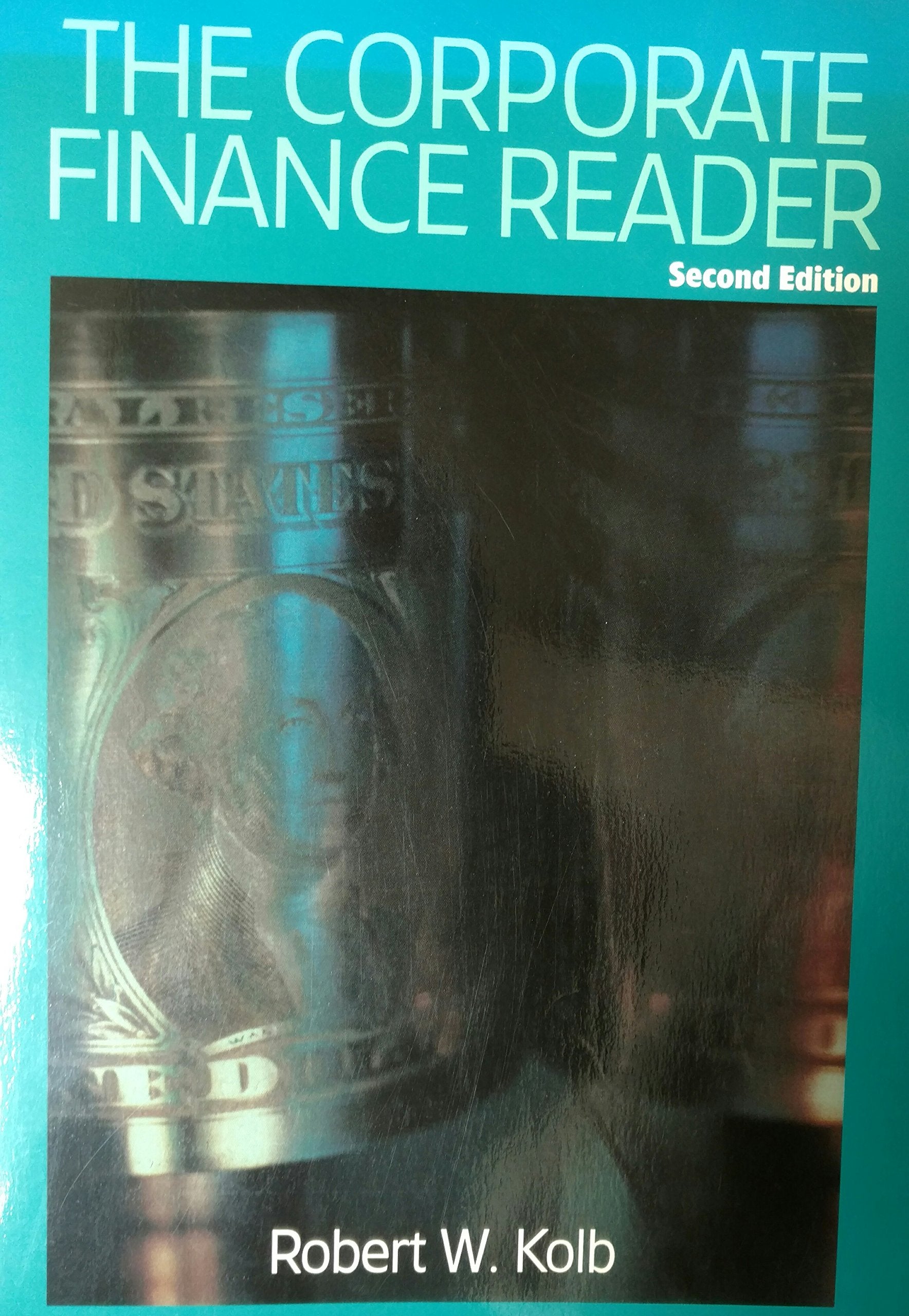 The Corporate finance reader,Used