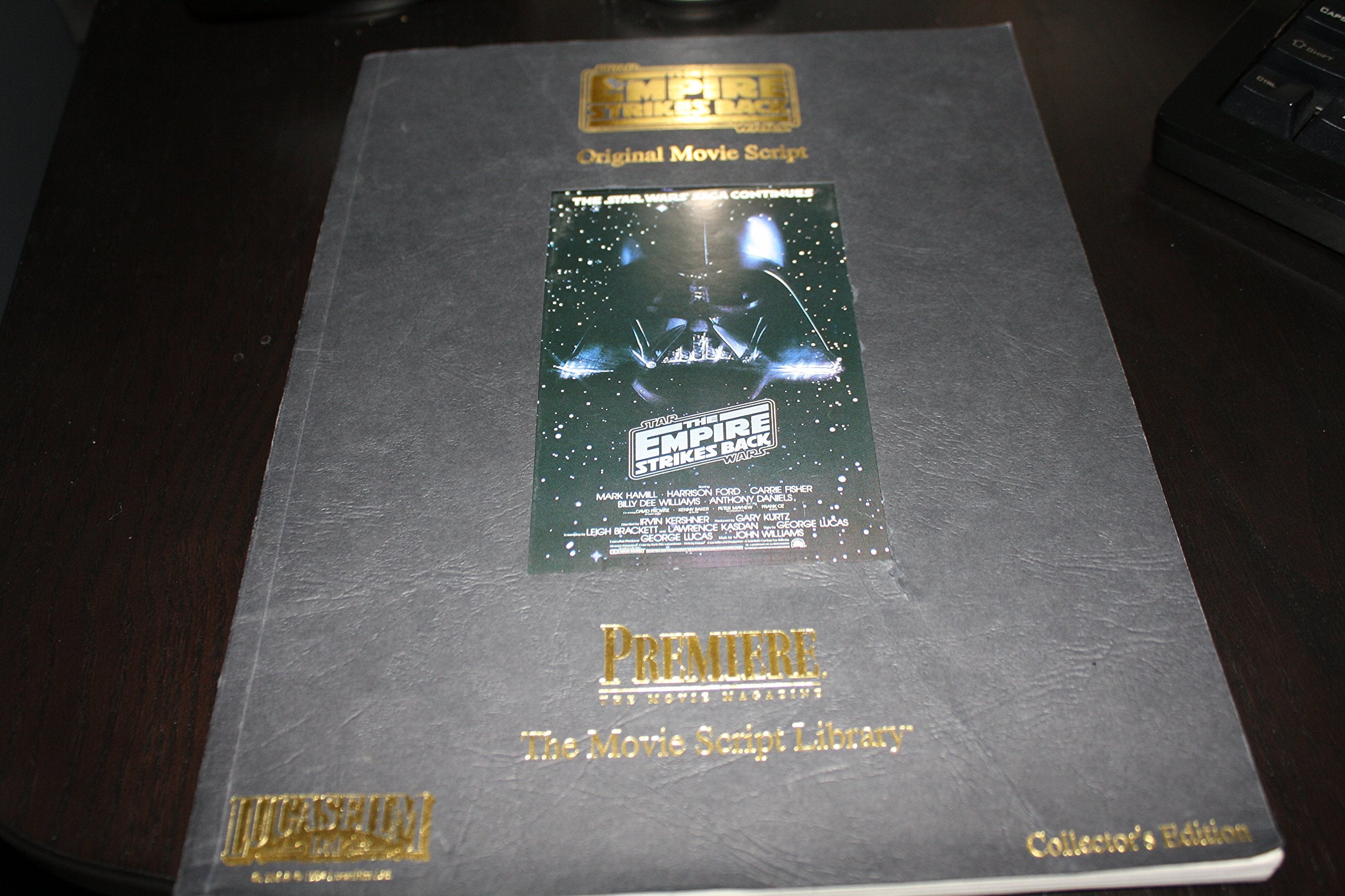 Star Wars: The Empire Strikes Back the Screenplay,Used