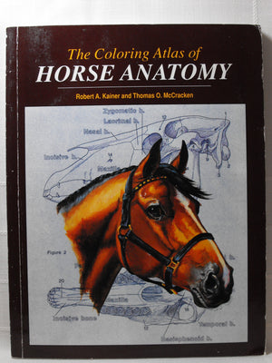 Coloring Atlas Of Horse Anatomy,Used