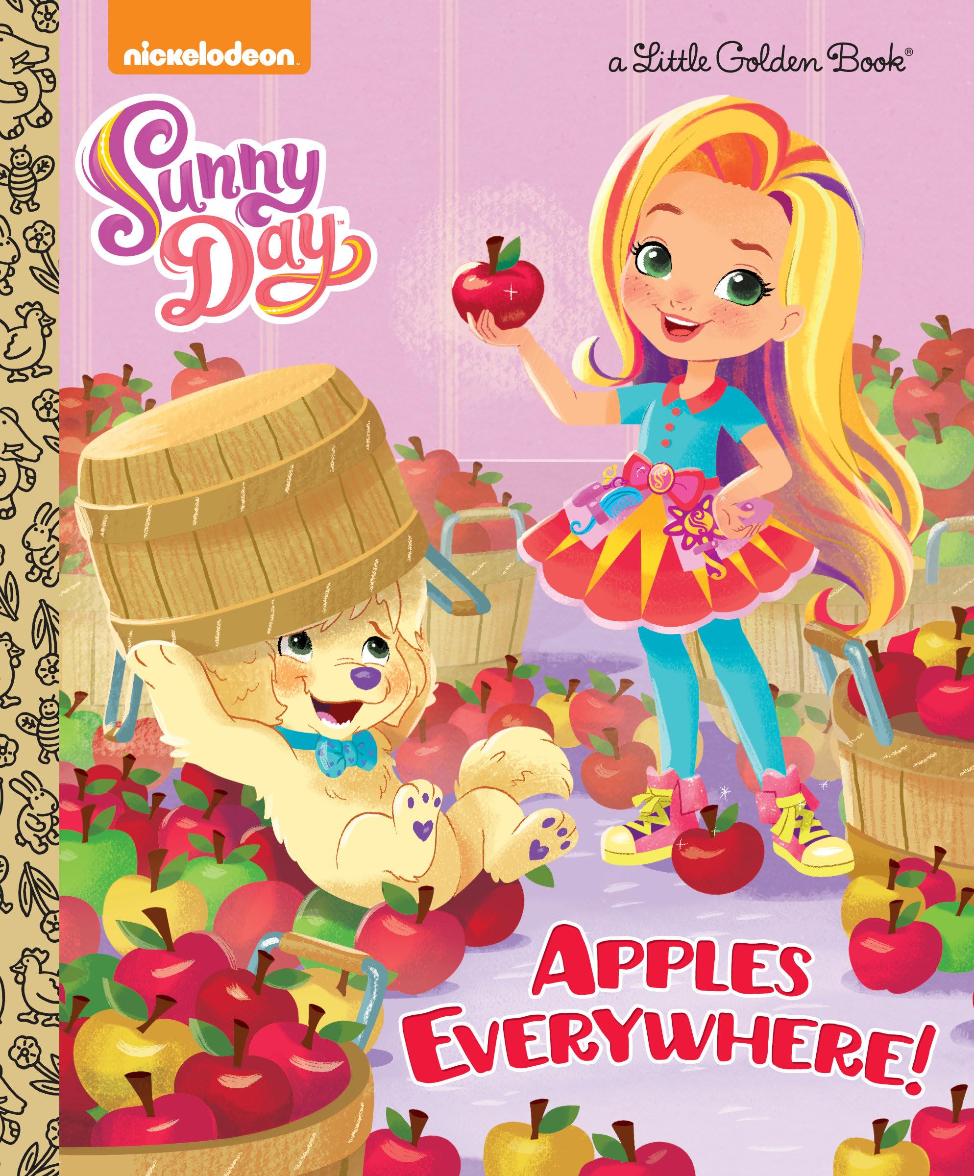 Apples Everywhere! (Sunny Day) (Little Golden Book),Used