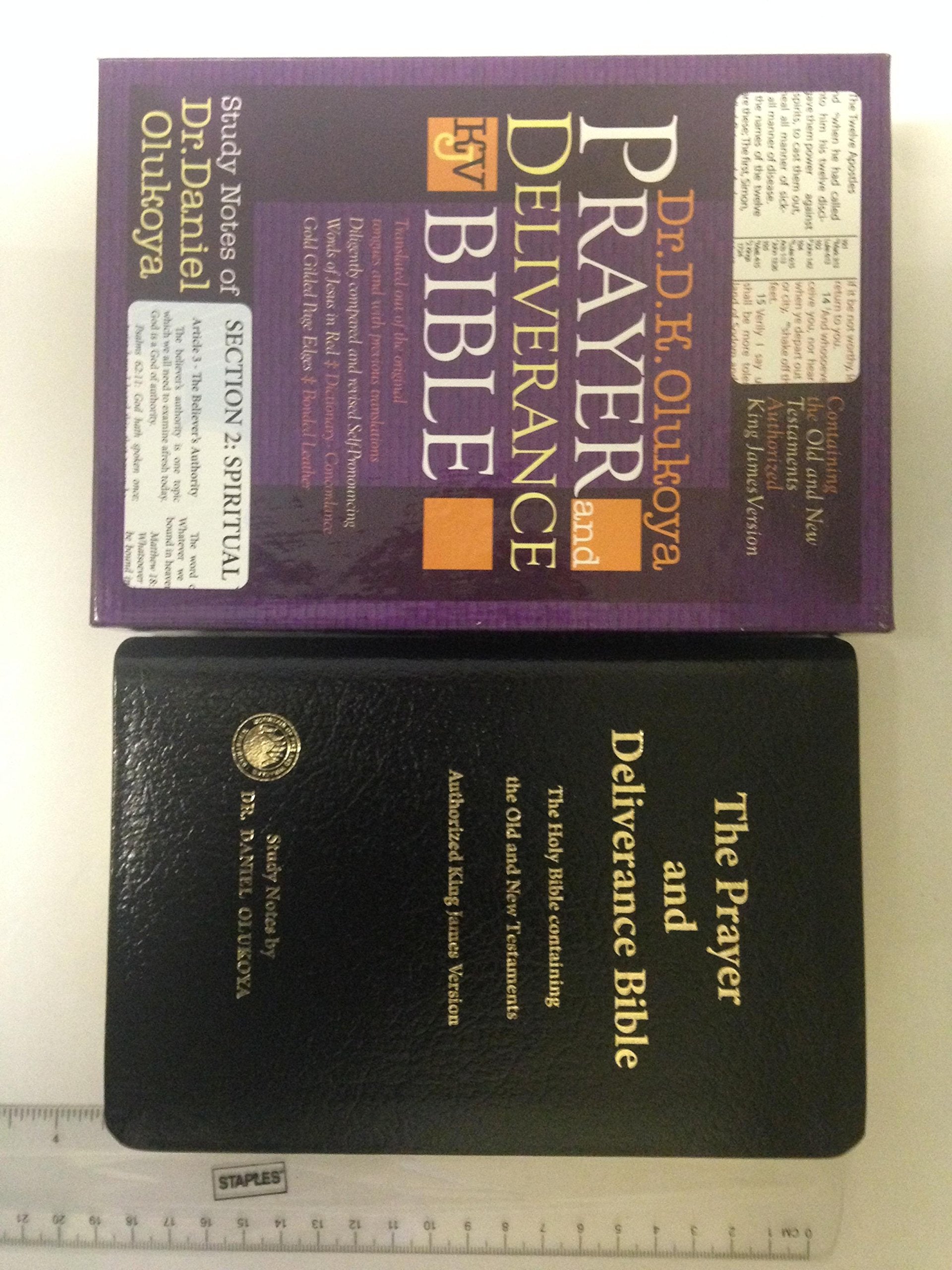 Prayer and Deliverance Bible (Big),Used
