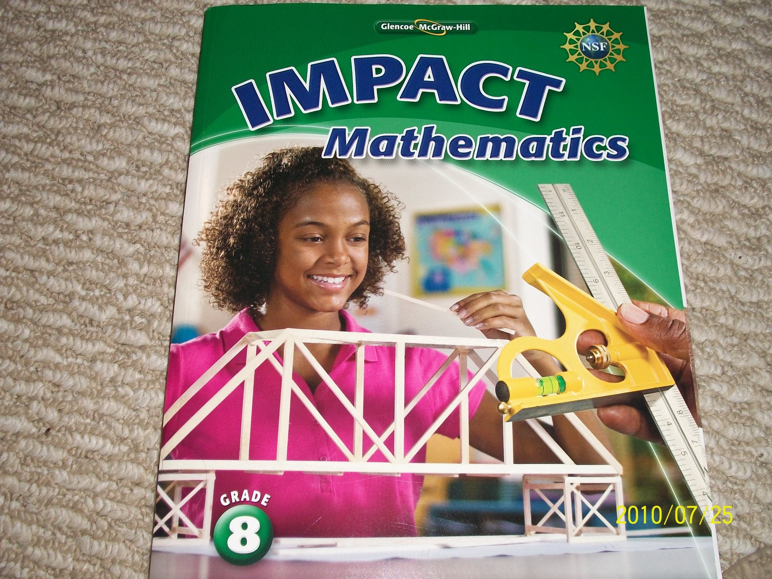 Impact Mathematics, Grade 8 Student Edition (Math Applic & Conn Crse)-new