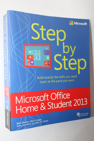 Microsoft Office Home And Student 2013 Step By Step,Used