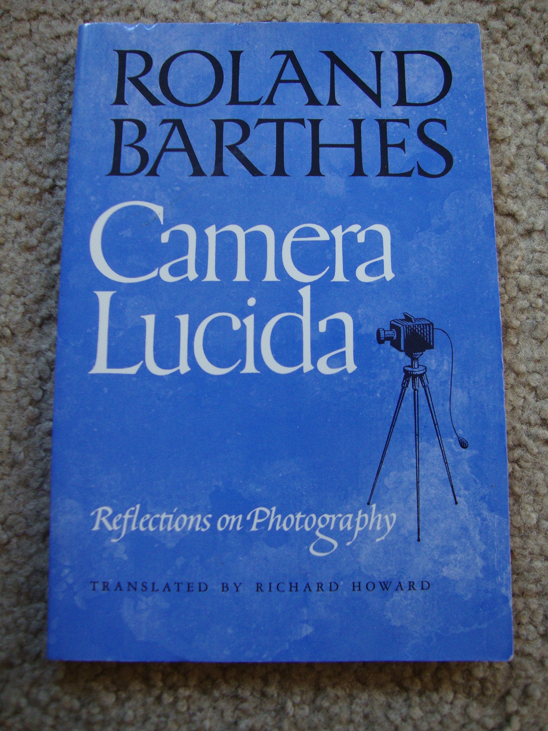 Camera Lucida: Reflections on Photography,Used