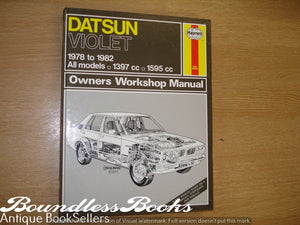 Datsun 510, 197881 (Haynes Repair Manuals),New
