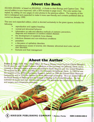Iguana Iguana: Guide for Successful Captive Care,Used