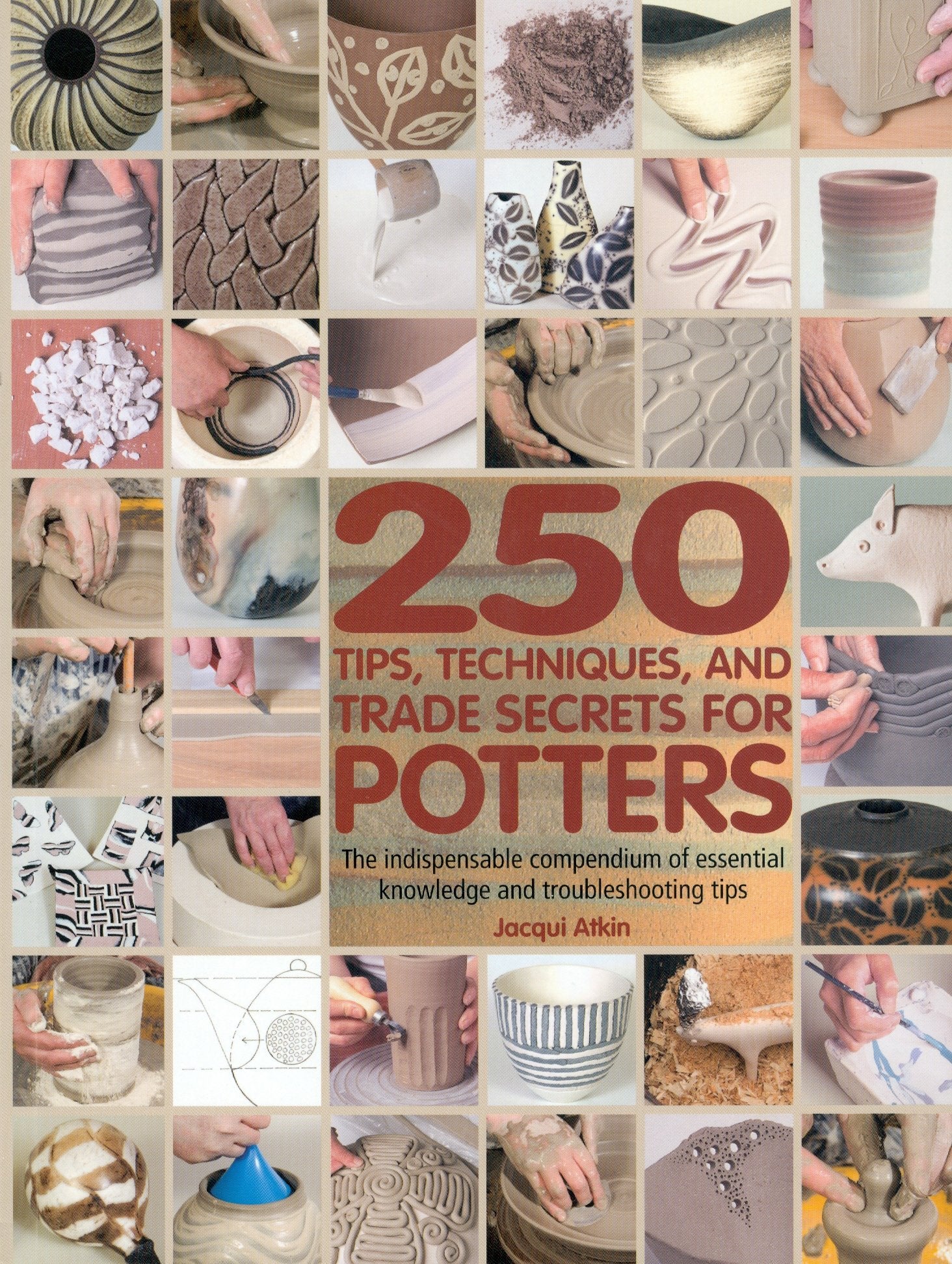 250 Tips, Techniques, and Trade Secrets for Potters: The Indispensable Compendium of Essential Knowledge and Troubleshooting Tip,Used