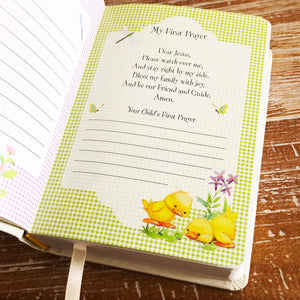 NKJV, Baby's First Bible, Hardcover, White: Holy Bible, New King James Version,Used