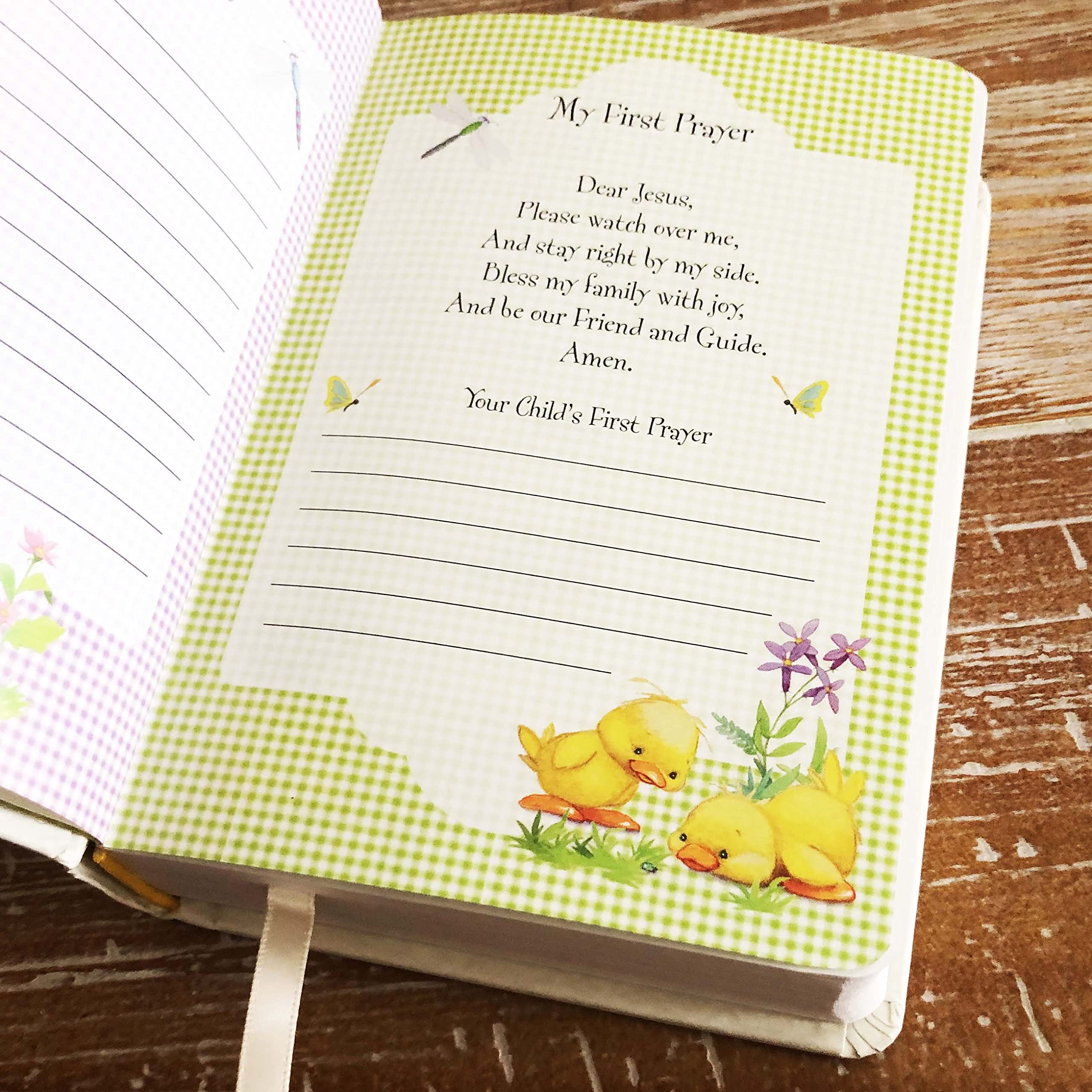 NKJV, Baby's First Bible, Hardcover, White: Holy Bible, New King James Version,New