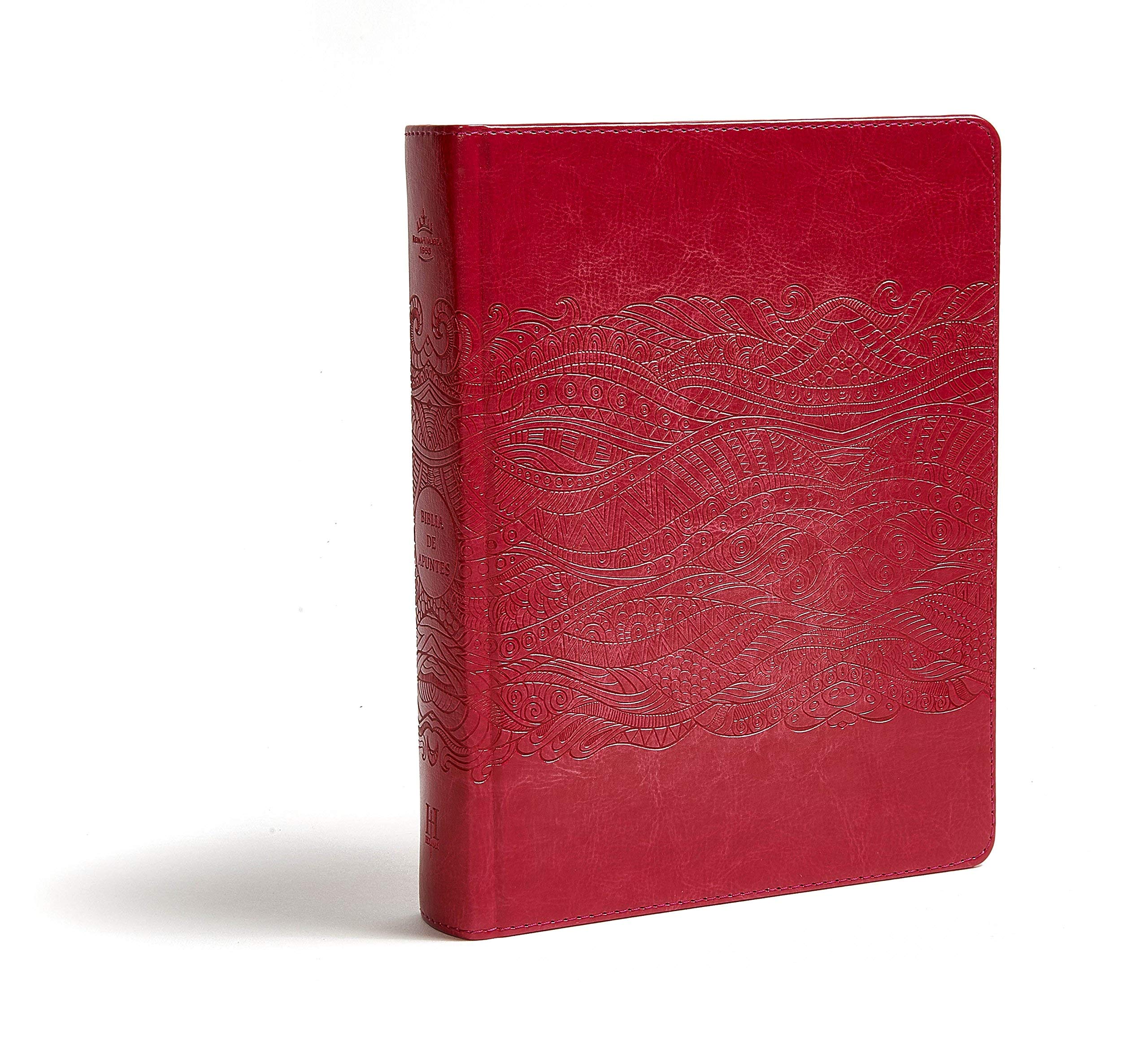 Biblia Reina Valera 1960 de Apuntes, Edicin ilustrada. Smil piel, rosado / Illustrators NoteTaking Bible RVR 1960. LeatherTo,Used