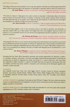 Educating from the Heart: Theoretical and Practical Approaches to Transforming Education,Used