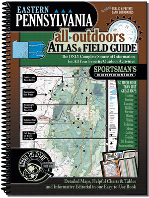 Eastern Pennsylvania AllOutdoors Atlas & Field Guide,Used