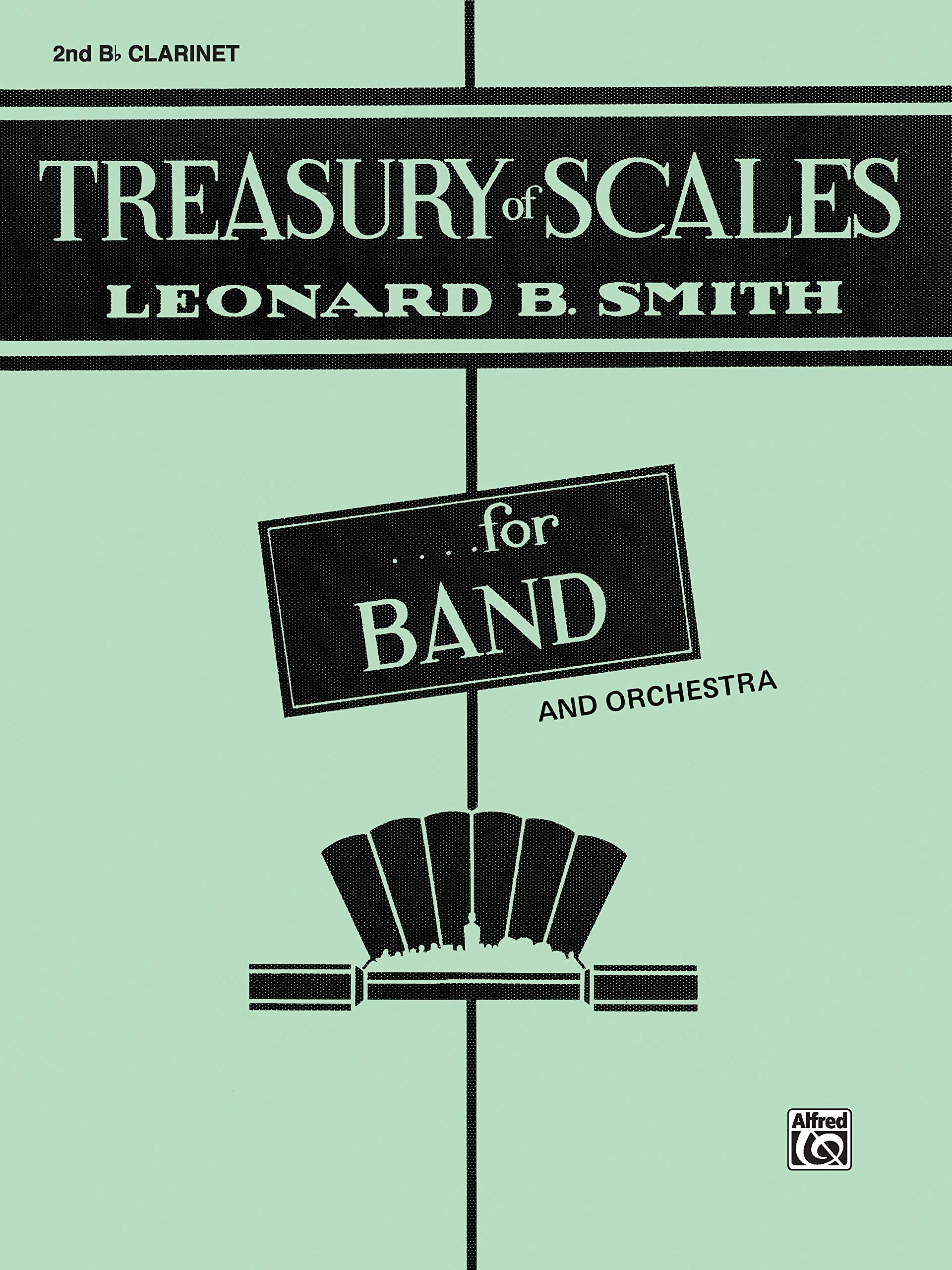 Treasury of Scales for Band and Orchestra: 2nd Bflat Clarinet,Used