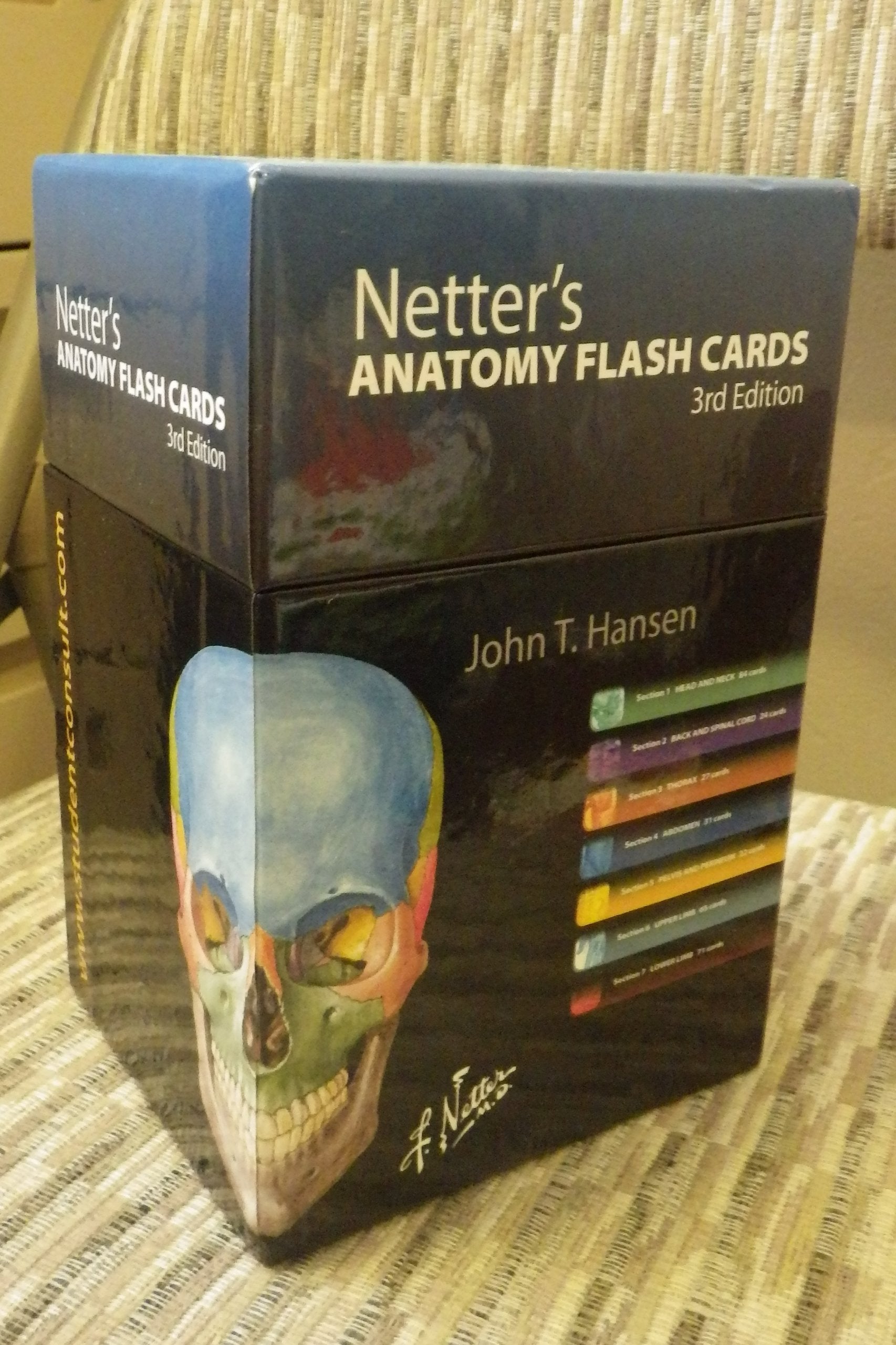 Netter's Anatomy Flash Cards: with Online Student Consult Access (Netter Basic Science),Used