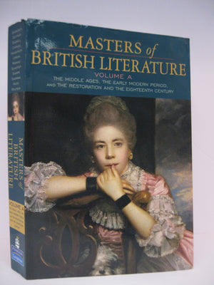 Masters of British Literature, Volume A,Used