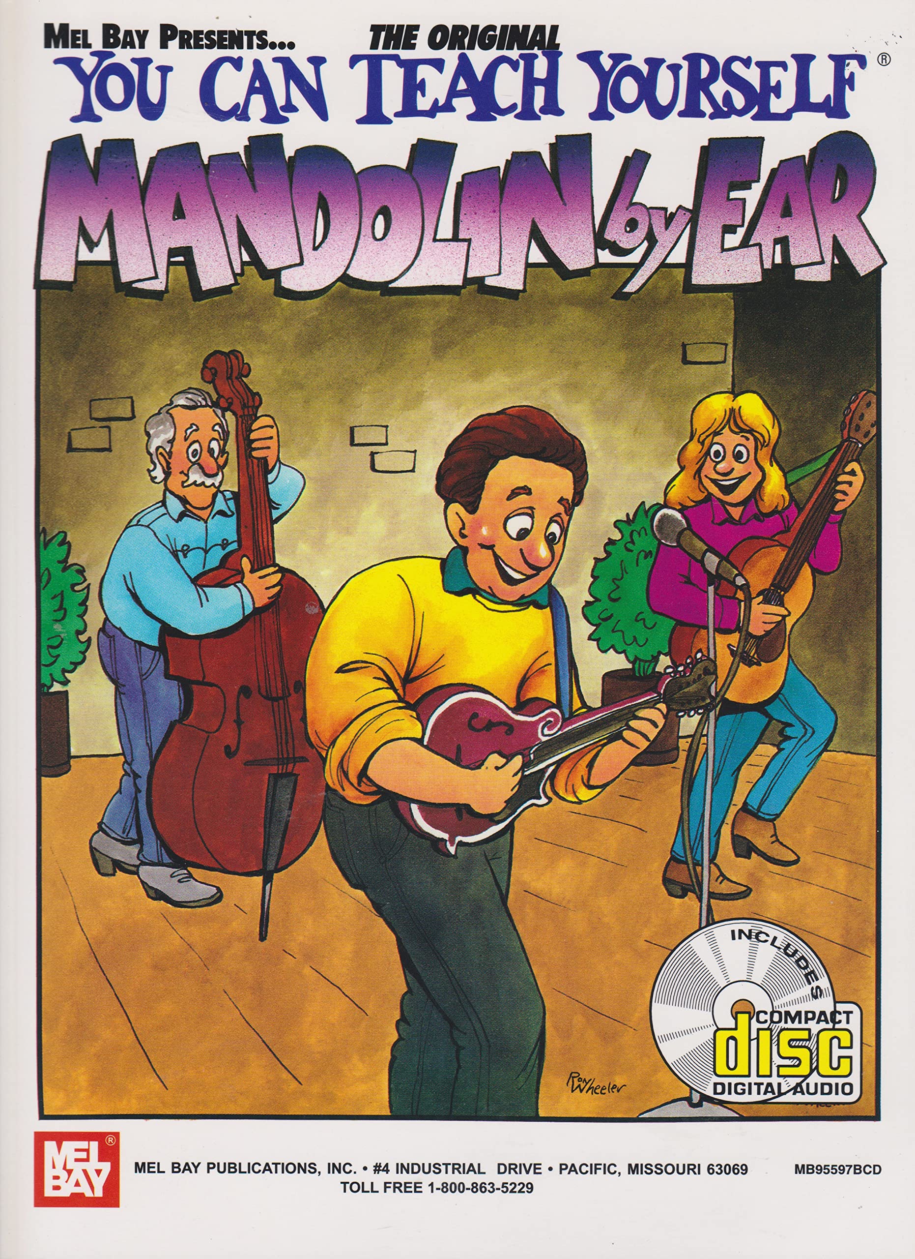 You Can Teach Yourself Mandolin By Ear,Used