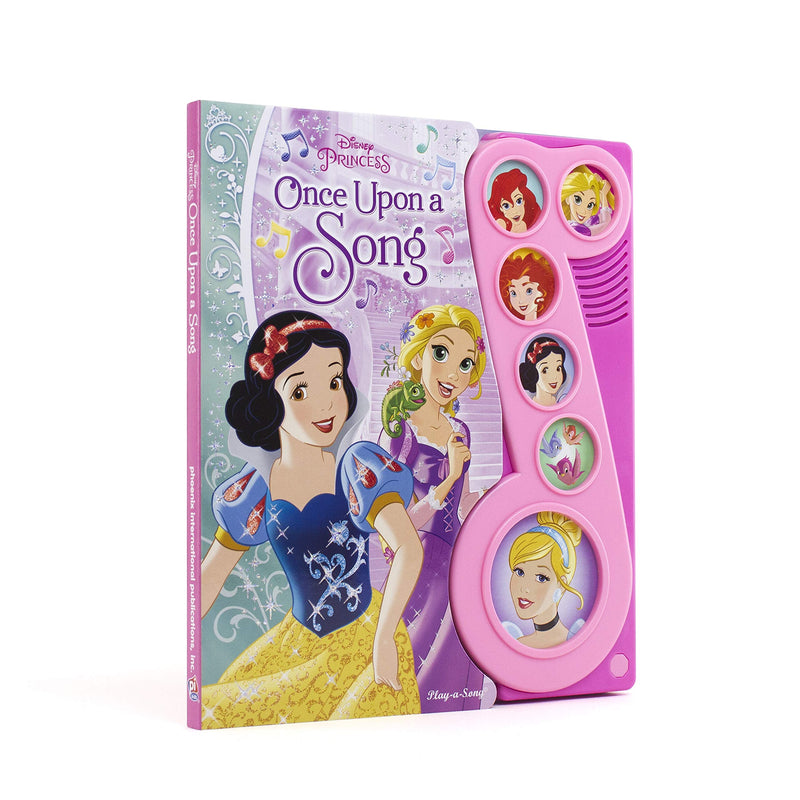 Disney Princess Cinderella, Rapunzel, Snow White, and More! Once Upon a Time Little Music Note Sound Book  PlayaSong  PI Kid,Used