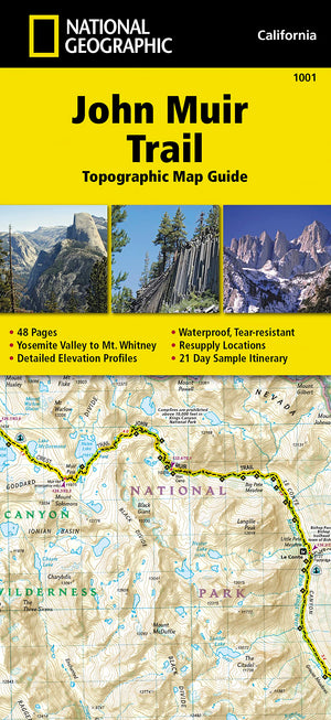 John Muir Trail Topographic Map Guide (National Geographic Topographic Map Guide) (National Geographic Topographic Map Guide, 10