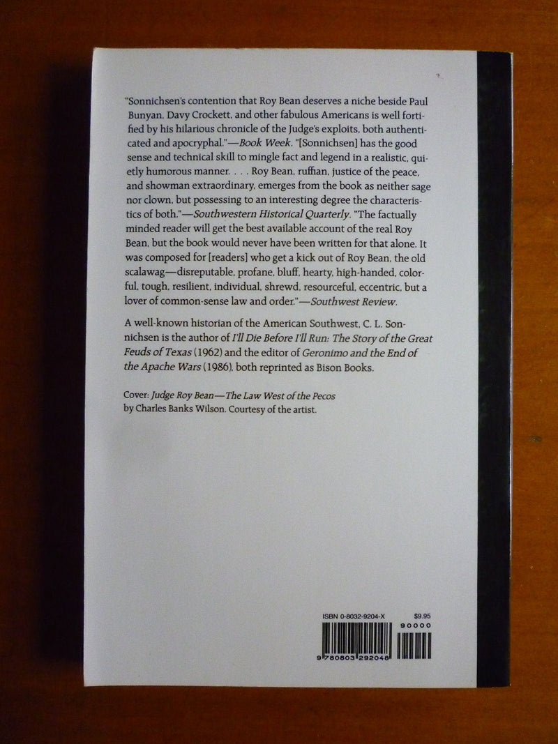 Roy Bean: Law West of the Pecos,Used
