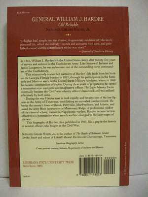 General William J. Hardee: Old Reliable (Southern Biography Series),Used