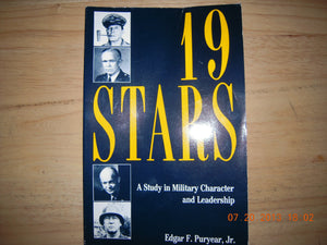 Nineteen Stars: A Study in Military Character and Leadership,Used