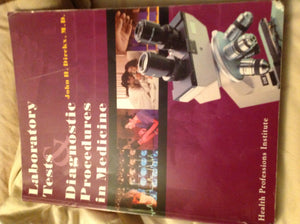 Laboratory Tests And Diagnostic Procedures In Medicine,Used