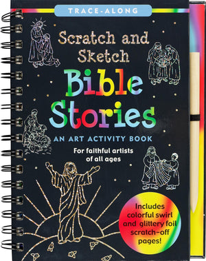 Scratch & Sketch Bible Stories (Trace Along) (Scratch and Sketch Tracealong),Used