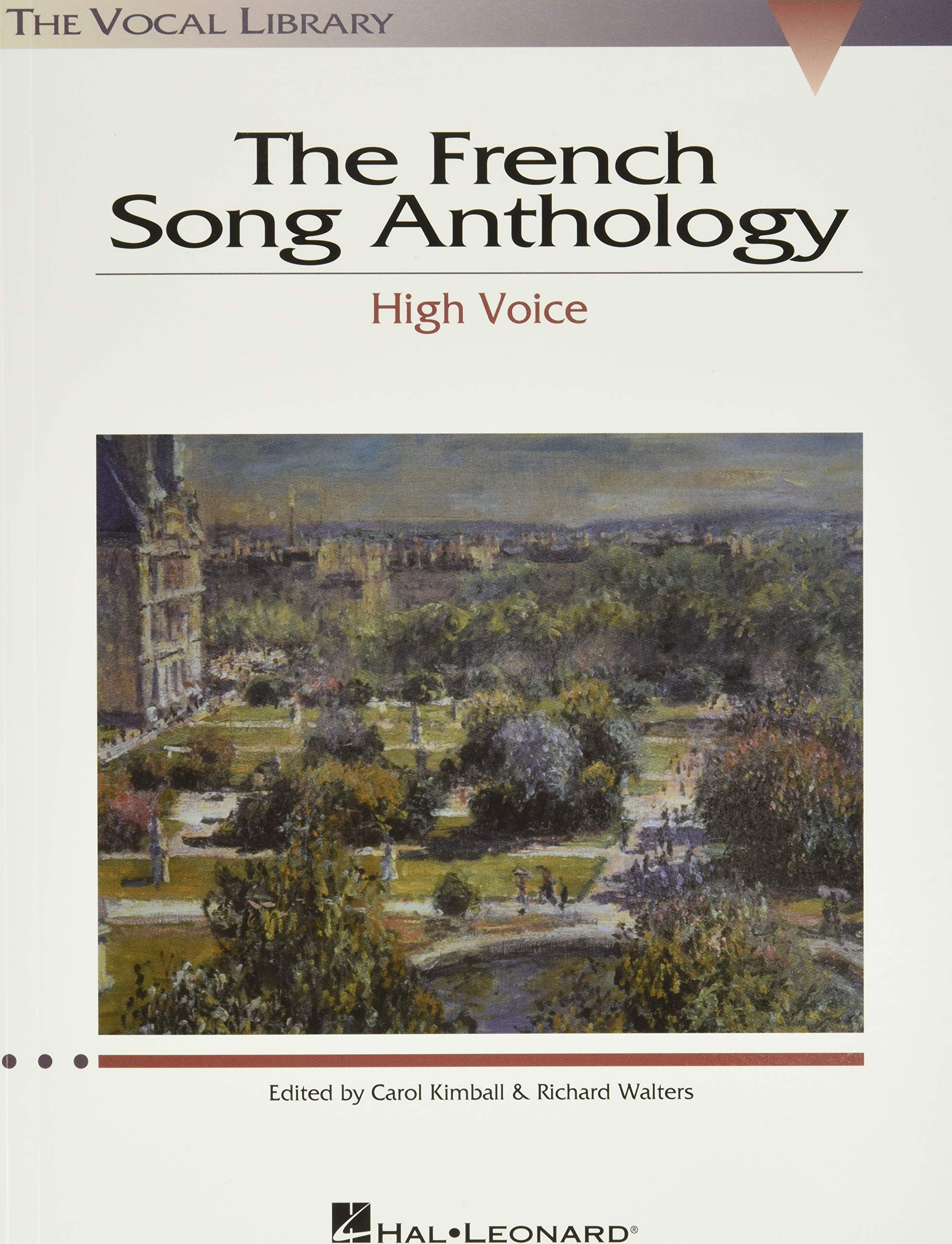 French Song Anthology: The Vocal Library, High Voice,Used