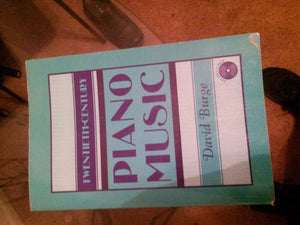 Twentiethcentury Piano Music,Used