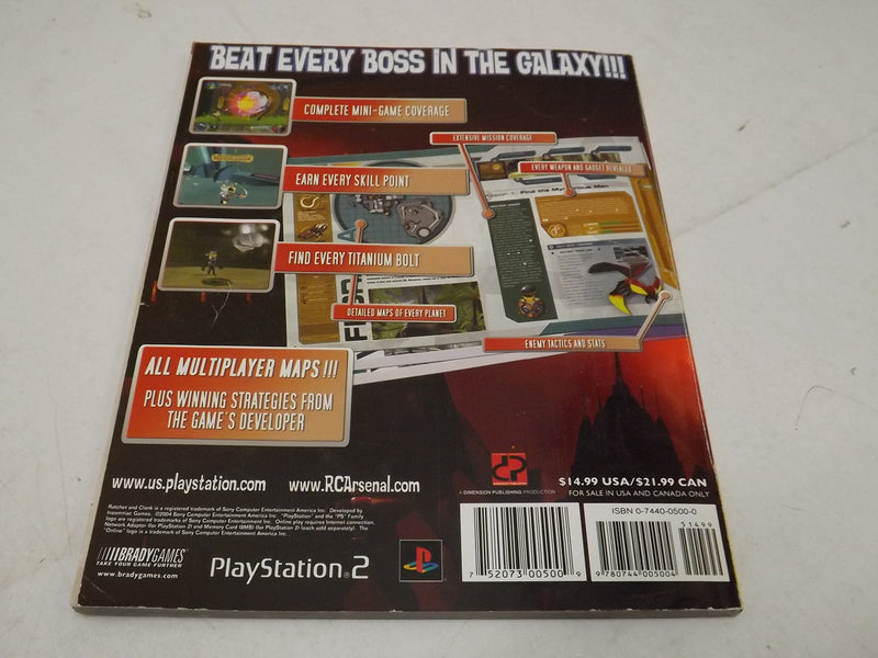 Ratchet &Clank(tm): Up Your Arsenal Official Strategy Guide,Used