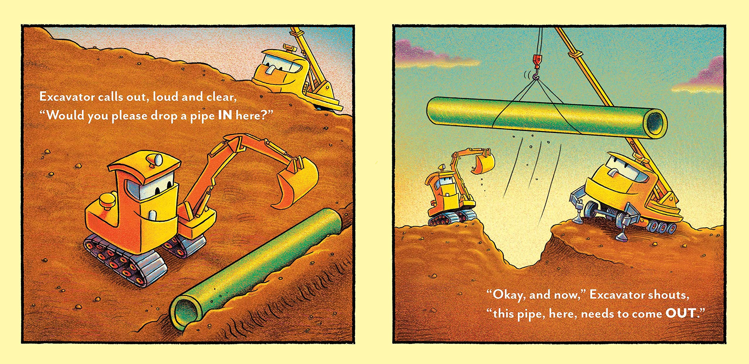 Crane Truck's Opposites: Goodnight, Goodnight, Construction Site,New