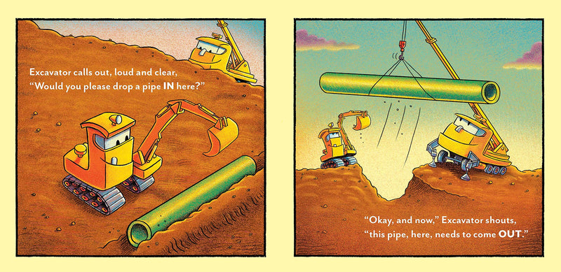 Crane Truck's Opposites: Goodnight, Goodnight, Construction Site,Used
