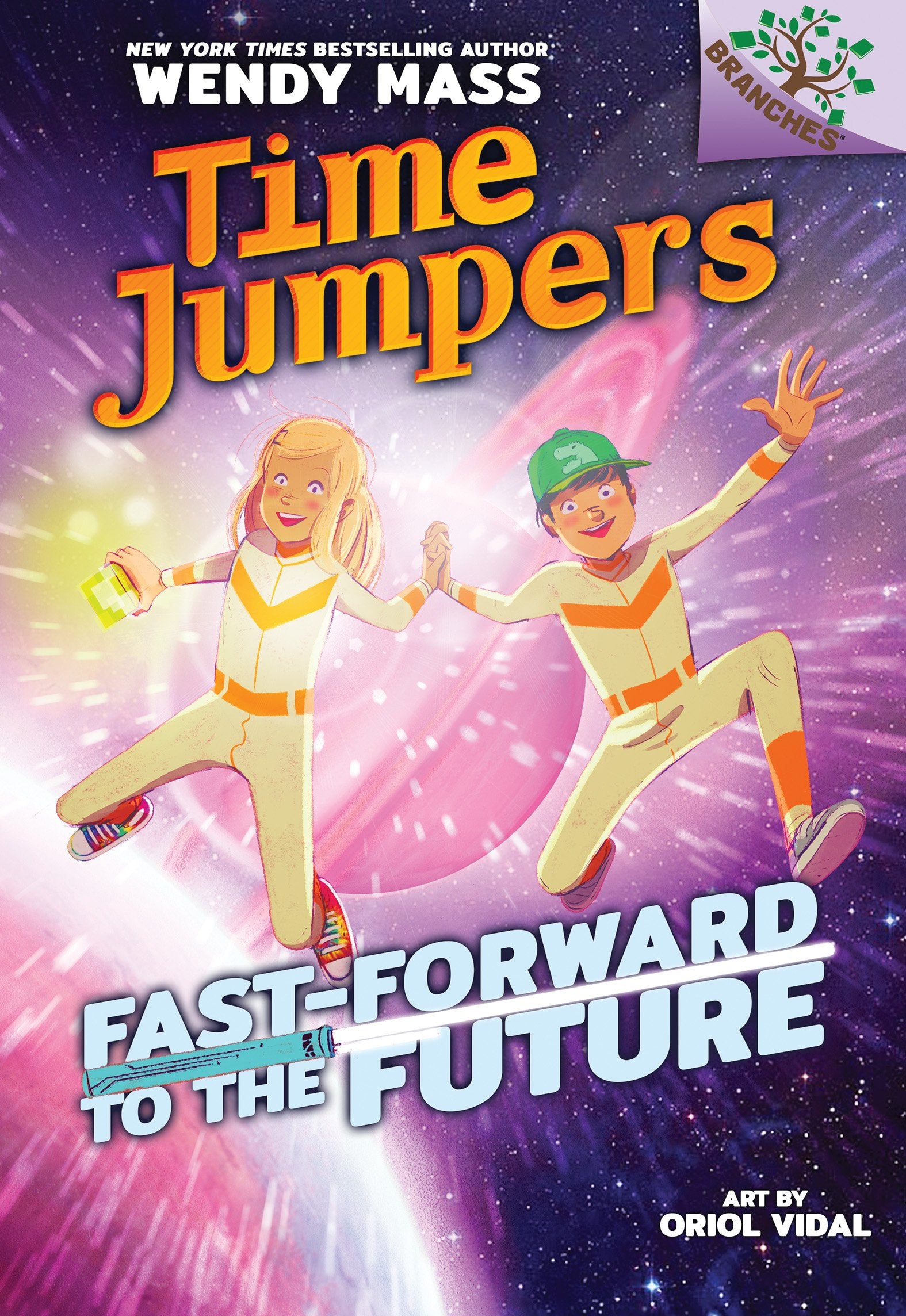Fastforward To The Future: A Branches Book (Time Jumpers #3) (Library Edition) (3)
