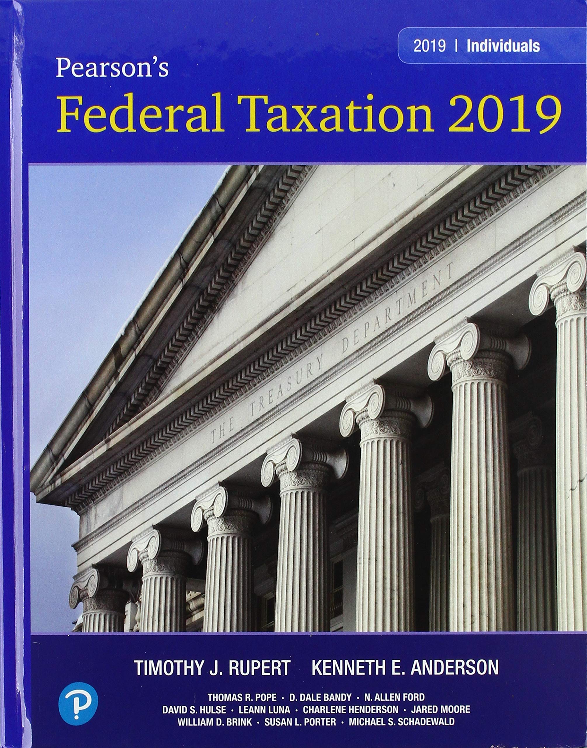 Pearson's Federal Taxation 2019 Individuals,Used