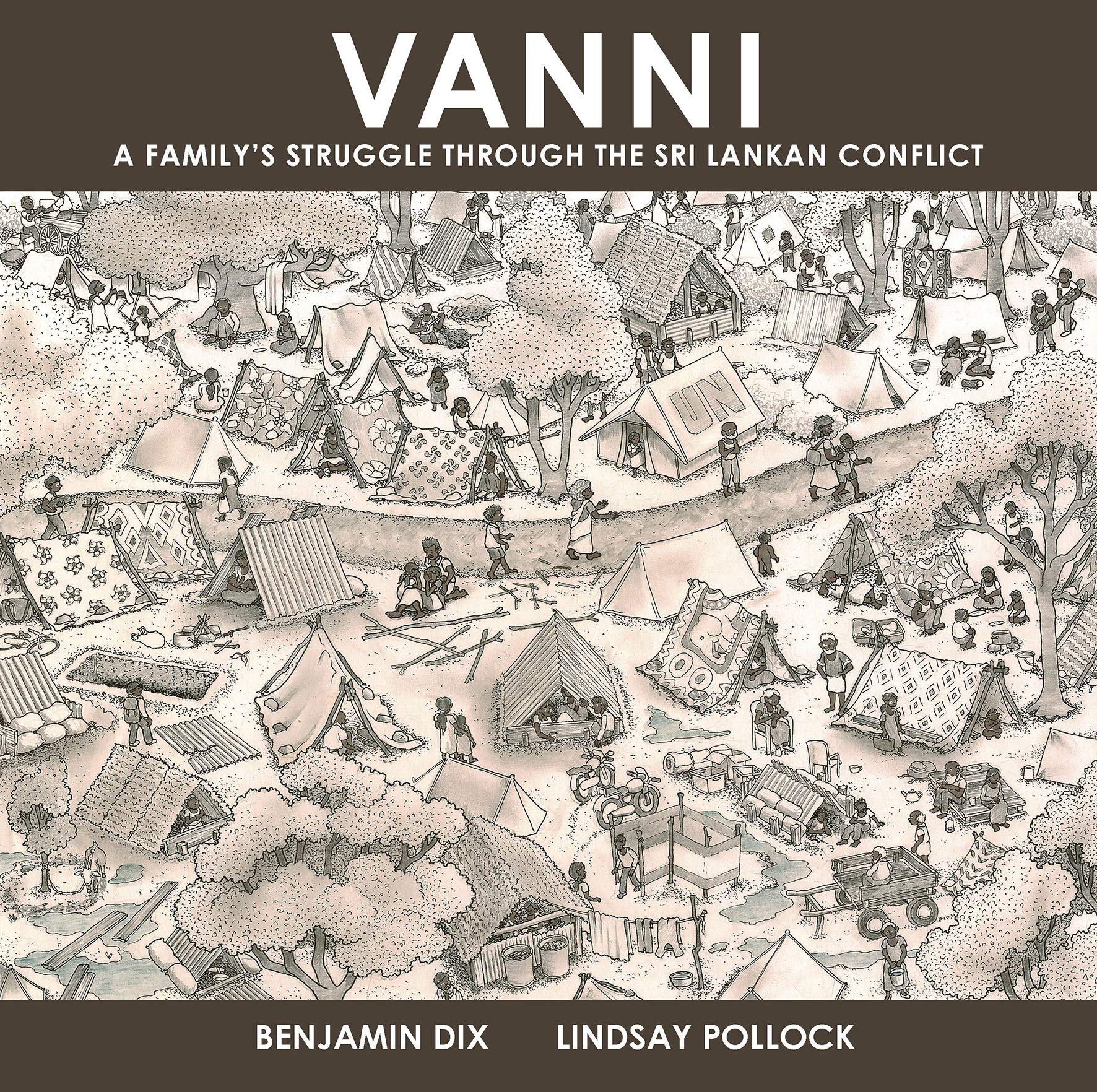 Vanni: A Familys Struggle through the Sri Lankan Conflict (Graphic Medicine),Used