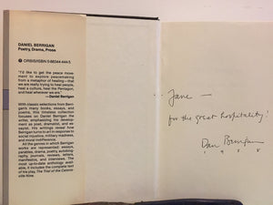 Daniel Berrigan: Poetry, Drama, Prose,Used
