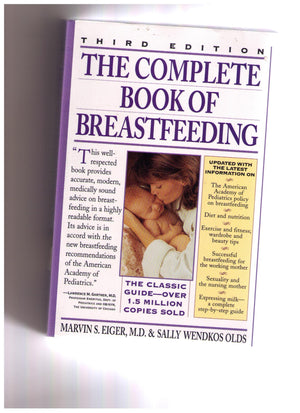 The Complete Book Of Breastfeeding,Used
