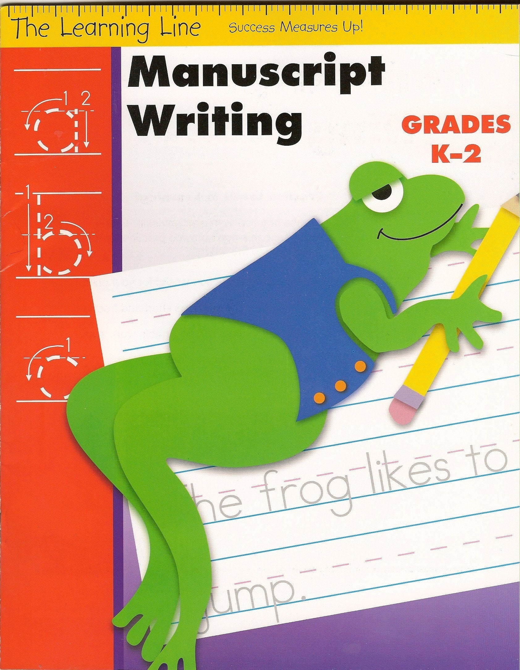 EvanMoor Educational Publishers 6923 Learning Line  Manuscript Writing,Used