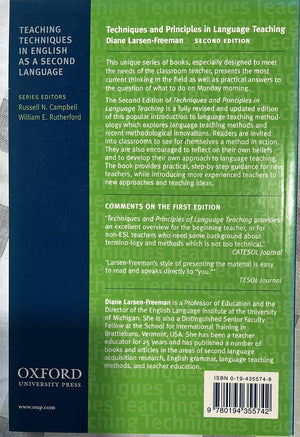 Techniques and Principles in Language Teaching,Used