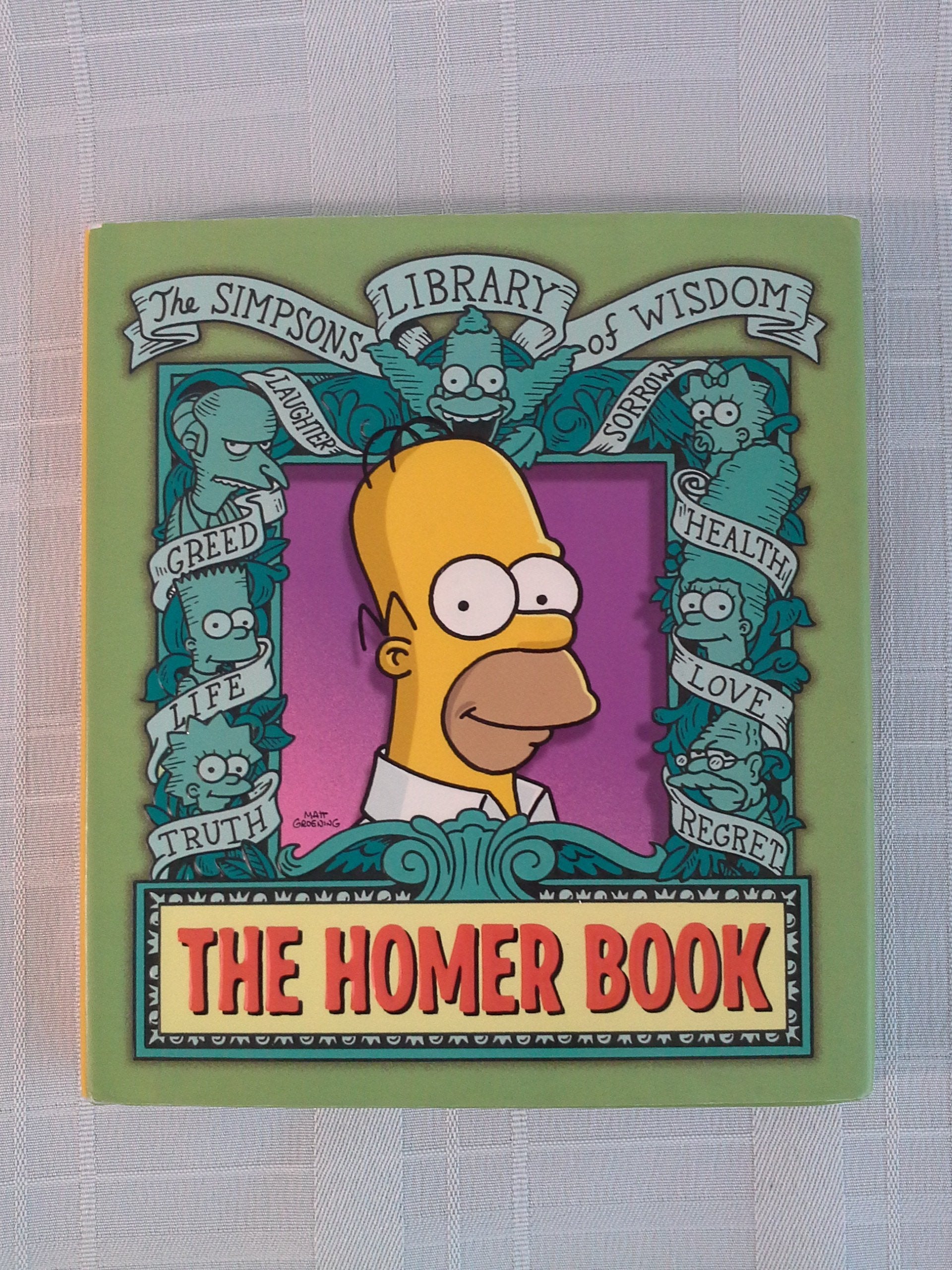 The Homer Book (Simpsons Library of Wisdom),Used