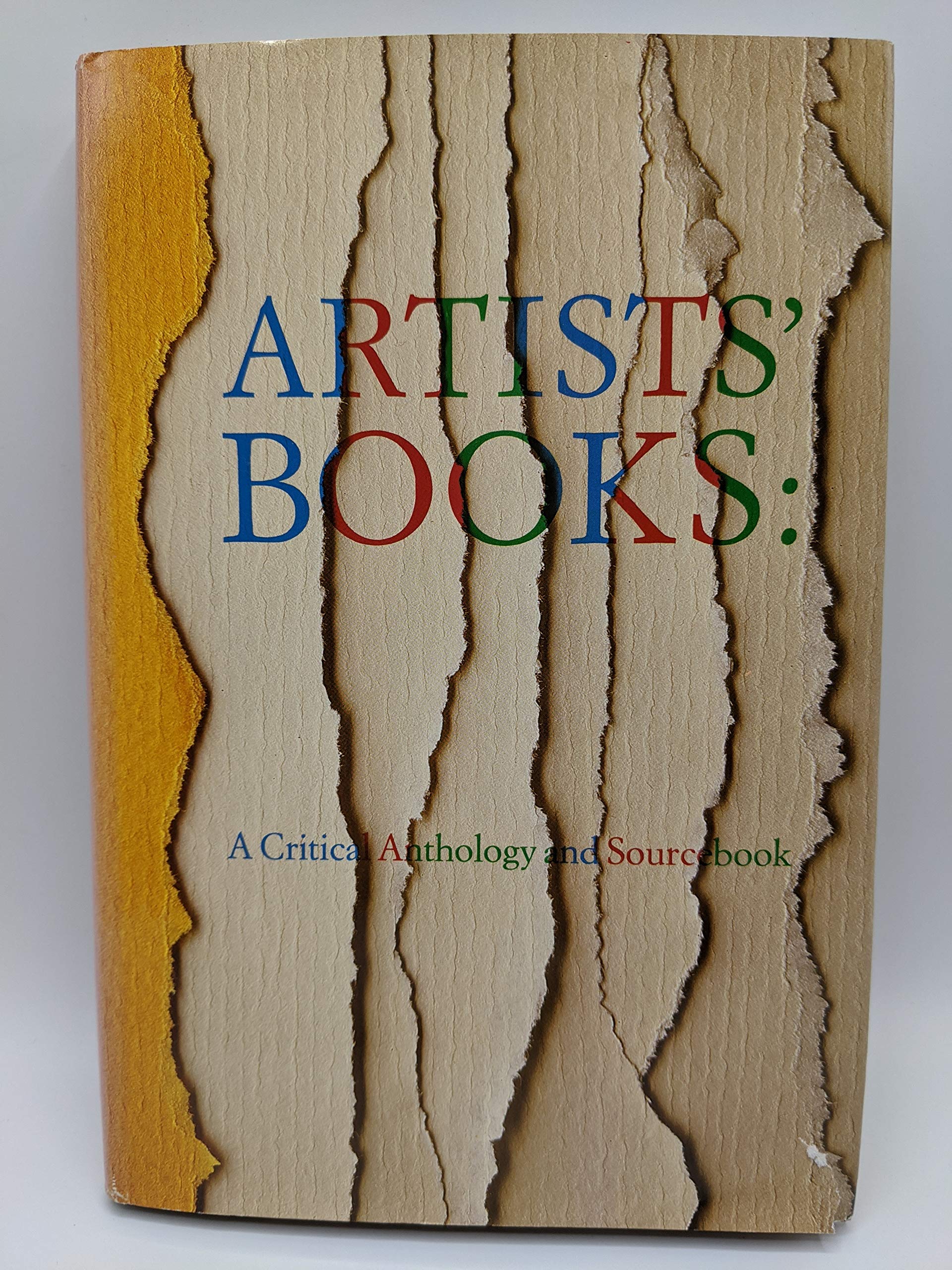 Artists' Books: A Critical Anthology And Sourcebook,Used