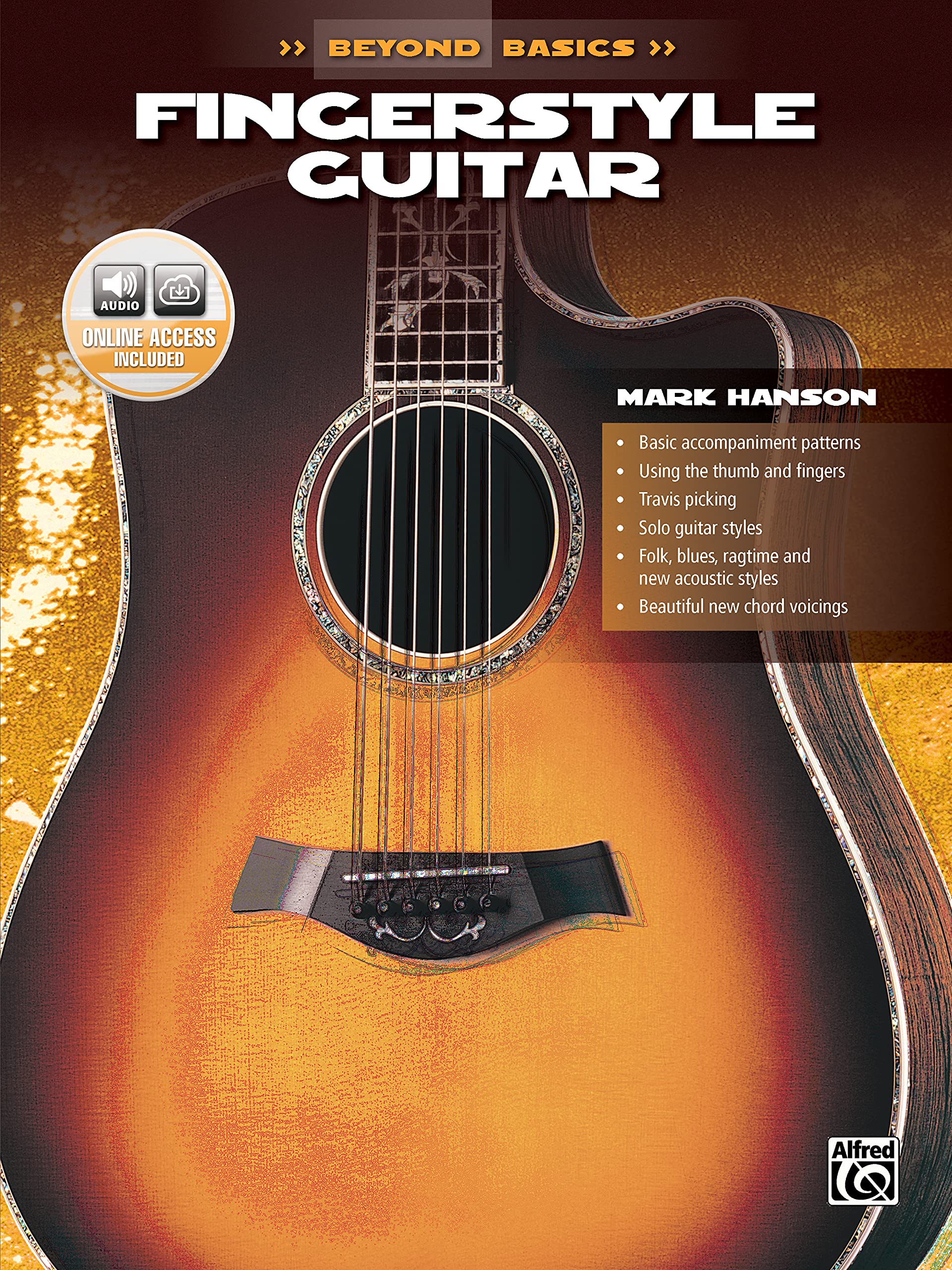 Beyond Basics: Fingerstyle Guitar, Book & Online Audio,New