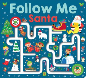 Maze Book: Follow Me Santa (large edition) (Finger Mazes),Used