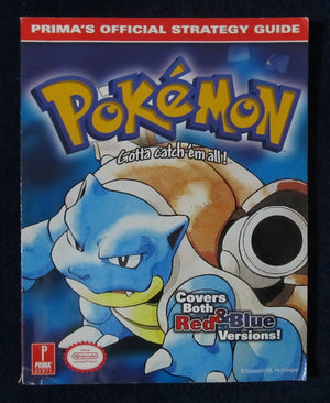 Pokemon (Blue Cover) (Prima's Official Strategy Guide),Used