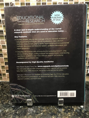 Educational Research: Quantitative, Qualitative, And Mixed Approaches