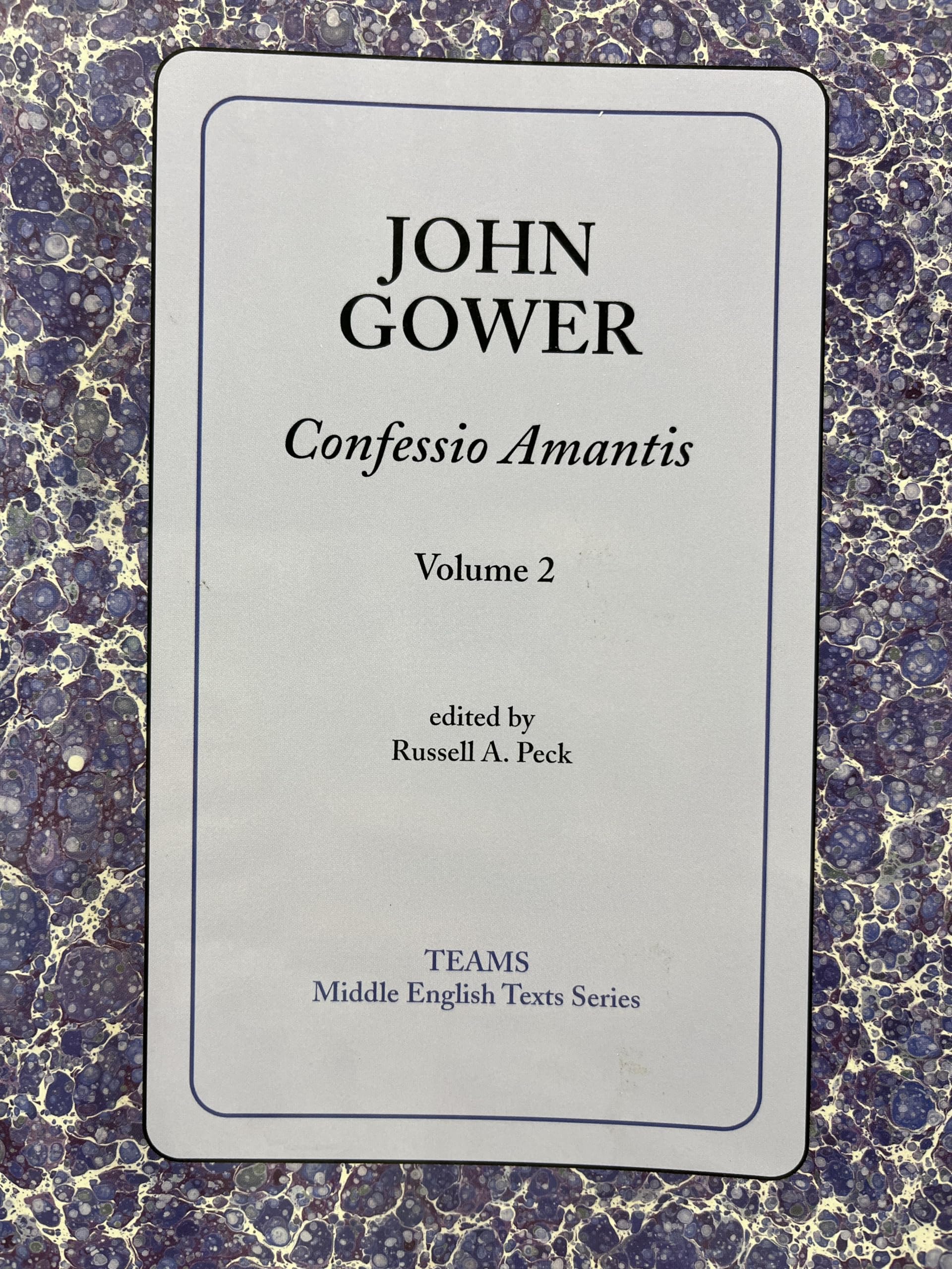 Confessio Amantis: 2,New